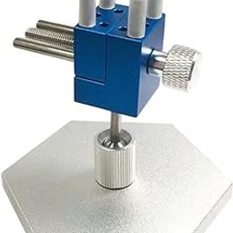THE STYLE SUTRA Mini Table Vise Practical Aluminum Alloy Small Bench Clamp for Model Figures Blue-picture-14