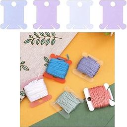100 Pieces Embroidery Thread Holder Cross Stitch Thread Holder Floss Bobbins Multi Crafts | Needle| Crafts & Yarn | Embroidery & Cross Stitch | Hand Embroidery Floss & Thread Bobbins-23