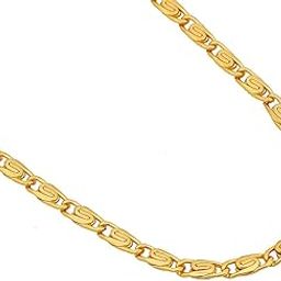 Gold plated S design, 24 Inch Fashion chain necklace Men, Women from Brand-image-52
