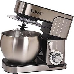 Libra Premium Stand mixer For Baking| 1300 Watts Dough Maker With Stainless steel Outer Shell| 6 Liter SS Bowl | 4 Safety Features | Metal Gears & Planetary Rotation-29
