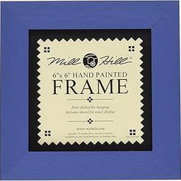 Mill Hill Wooden Frame, 6 by 6-Inch, Matte Periwinkle-image-37