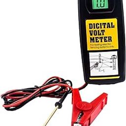 LOOM TREE Electric Fence Voltage Tester Portable 9.9kv Professional Digital with Probe | Electronic Fences | Training & Obedience | Dog Supplies-picture-7