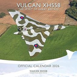 Carousel Worldwide, Vulcan XH558 2026 Square Wall Calendar-image-33