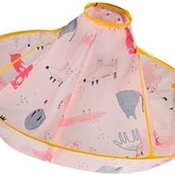 SAZ DEKOR 5xKids Hair Cutting Cape Salon Barber Cape for Hairdressing Hair Stylist Salon Pink-image-91