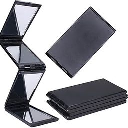 Adjustable 4 Way Mirror Trifold for Self Hair Cutting and Styling (Black)-35