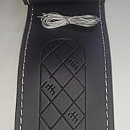 Auto Shubh Mangalam Microfiber Leather Car Steering Wheel Cover for WagonR Cars-image-9