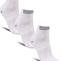 Sports Ankle Length Cotton Socks For Men's-image-15