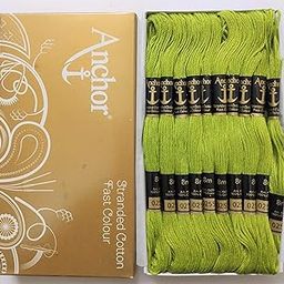 Anchor Cotton Skeins - Embroidery Threads Cross Stitch/Longstitch - Set of 10 (00255)-image-76