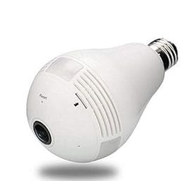 Hd Focus WiFi V380 Pro Fisheye 360° Panoramic Wireless CCTV Indoor WiFi Camera Led Bulb with Bulb Holder - Supports 64gb Sd Card (Not Included)-8