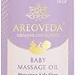 AreoVeda Dermatologically Tested Baby Massage Oil for Skin & Hair (200ml) With Almond (Badam) Oil & A2 Ghee | Massage Strengthens Bones, Improves Sleep | Non-Greasy & Safe From Day 1 | Lab-Tested, Ecocert Certified, EWG Verified-image-60