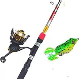 Quanhai Fishing Rod Fishing Set Spret RED Fishing Rod (210 cm, 0.21 kg, red)-29