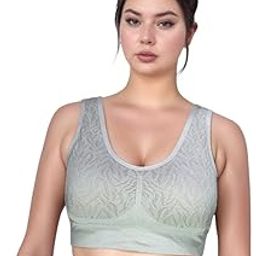 Women's Yoga Fitness Underwear High Elastic Chest Support Gathering Bra Solid U-Back Anti-Expose Casual Workout Bralette, Multicolour Pack of 1-1