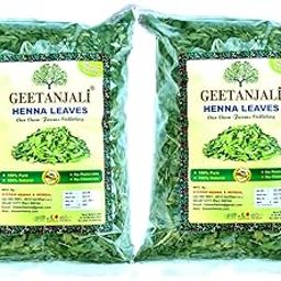 Geetanjali Mehandi Leaves for Hair color - 100% Organic Hand Color, Hair Color - Rajasthani Pure Natural Henna Leaves henna - Pack of 2 x 200 gm - 400gm-image-17