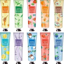 10 Pack Hand Cream For Dry Cracked Hands,Working Hands, Natural Plant Fragrance Hand Lition Moisturizing Hand Care Cream Gift Set Travel Size Hand Lotion-image-53