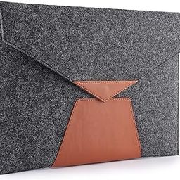 GadgetBite Felt Matting Laptop Sleeve Case Cover with Hidden Magnet Compatible for MacBook Air & Pro M1/M2, 13 Inches All Laptops, Easy to Carry, Documents Carry, & Prevents Scratches(Grey)-image-26