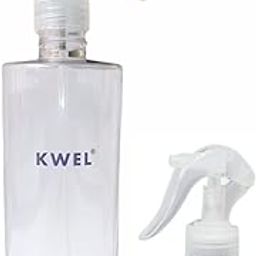 KWEL Empty Mist Transparent 500 ml Trigger Spray Bottle for Liquid Sprayer Unbreakable Plastic Sanitizer Multipurpose Mist Spray Bottle - Pack of 1 with Extra Trigger 1piece-2