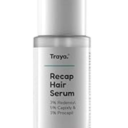 Traya Natural Hair Growth Serum With 3% Redensyl, 5% Capixyl, 3% Procapil For Increasing Hair Thickness, Natural DHT Blocker, For Hair Fall Control & Growth (30Ml)-92