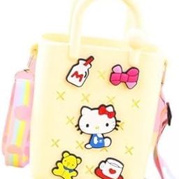 THE STYLE SUTRA 3xBeach Tote Bag Fashion Portable Open Hole Tote Bag Organizer Beach Holes Bag Beige Bag Charms-image-95