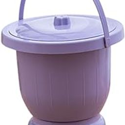 CALANDIS Chamber Pot Household Night Urinal Portable Spittoon for Home Travel Purple | Incontinence Aids | Daily Living Aids | Medical, Mobility & Disability-image-84
