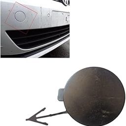 New JD Car Accessories,Fit for (Vento 2010-2014/Polo (2009 to 2014) Front Bumper Tow Hook Cover Cap Black ABS Eye Cover-9