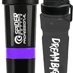 True Indian Special Combo Buy 1 get 1 Free Sport Shaker and Sipper Bottle1Protein Shaker|Gym and Water Bottle (Pack of 2) (Purple)-image-12