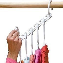 Multi-Function Clothes Hangers – Space Saving Wonder Rack Closet Organizer | 9-Hole Magic Hanger for Shirts, Sarees, Pants | Heavy-Duty Plastic-image-69