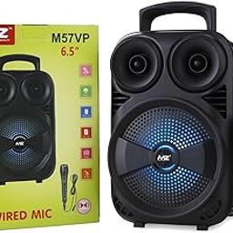 MZ (Portable Karaoke Speaker Dynamic Thunder Sound with Karaoke Mic 10 W Bluetooth Party Speaker-picture-14
