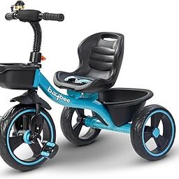 Baybee TRIGx Baby Tricycle for Kids | Smart Balanced Baby Trikes with Comfort Seat, Front & Large Back Storage Baskets & Eva Wheels, Children Bicycle for Kid, Kids Cycle for 2-5 Years Boy Girl (Blue)-image-30