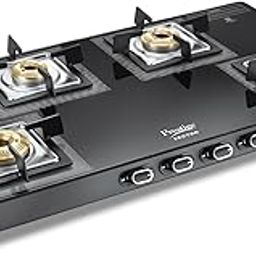 Prestige Vectra 4 Burner Glasstop Gas Stove|Superior Toughened Glass|Jumbo Brass Burner|3-Way Gas Inlet|360 Degree Revolving Nozzle|10 Years Warranty on Glass|Black,Manual-picture-32