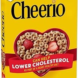 Cheerio Originals Heart Healthy Cereal, Gluten Free Cereal with Whole Grain Oats 252g (Imported)-picture-13