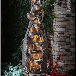 EXPLEASIA Magnum Lamp Water Fountain, Water Fountain for Garden, Water Fountain for Living Room, Water Fountain for Home vastu, Fountain for Home décor Waterfall, Indoor Water Fountain Big Size-image-83