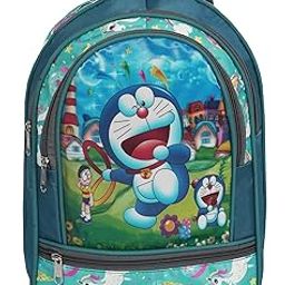 3D Printed Ben-10 School Bag/Backpack for Boys and Girls with 3 Large Compartment & Fully Padded Handles-43