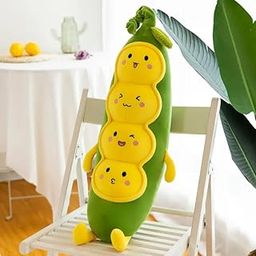 Babique Mutter Bean Pillow Soft Toys for Kids Cushion, Huggable Plush Doll Toy, Pillow for Boys/Girls/Baby Room Decoration (50 cm)-23