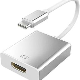 1Goal USB C to HDMI Adapter, USB 3.1 Type C to HDMI Adapter (4K Thunderbolt 3 Support) Compatible with Galaxy S8/S8 Plus/Note 8, MacBook, MacBook Pro, iMac, Chromebook Pixel, Dell XPS 15 and More-6