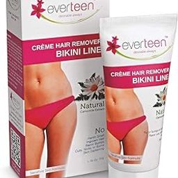 Everteen Hair Remover Creme 50g for Bikini Line & Underarms 1 Pack-36