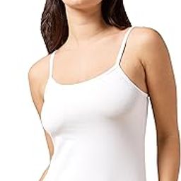 Ultra Soft Cotton Spandex Regular Fit Spaghetti Camisole for Women-image-38