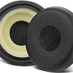 SOULWIT Replacement Ear Pads Cushions for Jabra Evolve 65/40/ 30/20 Headphones, Earpads for Jabra Evolve 65UC 65MS/ 40UC 40MS/ 30US 30II/ 20SE 20UC 20MS Headset (Black)-25