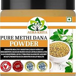 Aura Kriya 100% Pure Fenugreek Methi Powder For Hair Growth and Skin Care | Methi Seed Powder (100GM, Pack of 2)-image-88