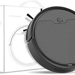 UniQMart® Smart Robotic Vacuum Cleaner: 3-in-1 Home Cleaning Robot with Sweeping, Vacuuming, and Wireless Convenience-image-63