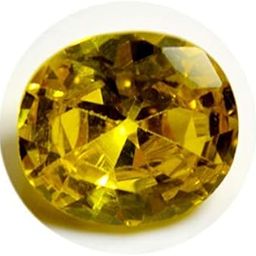5.25 Ratti Lab Certified Yellow Zircon Oval Shape Loose Loose Gemstone 5 Carat for Astrology-image-27