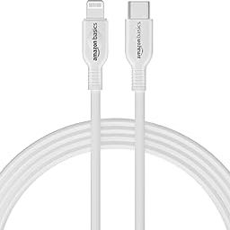 amazon basics Usb C To Lightning Tpe Mfi Certified Charging Cable For Smartphone (White,1.2 Mtr)-12