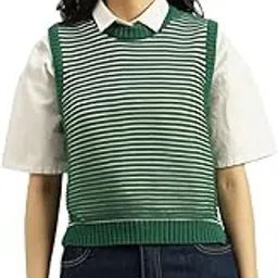 united colors of benetton Round Neck Stripe Sweater-picture-15