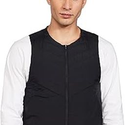 Men's Polyester Vest Jacket (CU5394-010_Black/Reflective SILV_Small)-picture-32