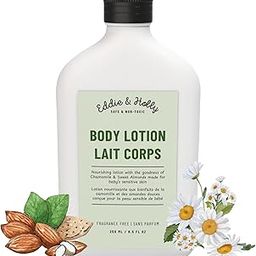 Eddie & Holly Baby Body Lotion | French Chamomile & Sweet Almonds | Hyper Nourishing & Gentle Natural Moisturizer | Pediatrician Recommended | Soothes & Protects Baby’s Sensitive Skin | Fragrance Free | No Parabens, No Sulphates | 250 ML Lotion-image-51