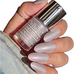 DeBelle Gel Nail Lacquer Awesome Andrea(Metallic light purple nail polish)| Non UV - Gel Finish |Chip Resistant | Seaweed Enriched Formula| Long Lasting|Cruelty and Toxic Free| 6ml-image-55