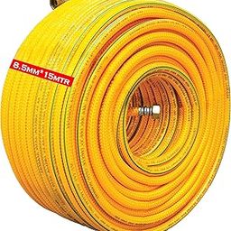 RICO ITALY 8.5MM 5 Layered Heavy Duty High pressure htp hose pipe for bike/car wash, gases, pesticides spray, water delivery, household cleaning, paint booth (15 MTR)-image-10