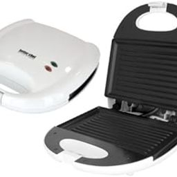 Better Chef Panini Grill/Contact Grill, White, 6 Settings, 1350 Watts, Modern Style, Plastic Non-stick-image-36