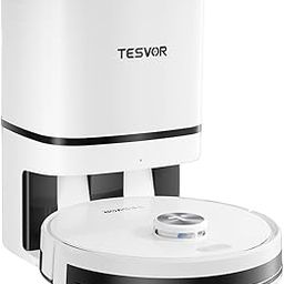 Tesvor AES S7 Pro Semi Automatic Vacuum Cleaner | Robotic Semi Automatic Vacuum for Multiple Flooring | for Home & Furniture Cleaning| White Colour-image-32