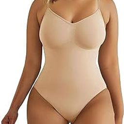 Women Shapewear Tummy Control Bodysuit Seamless Sculpting Snatched Waist shaper Thong or Brief (ED025)-picture-13