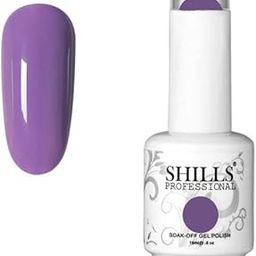 SHILLS PROFESSIONAL Uv Led Soak Off Gel Polish Purple 15 Ml, 047-image-19